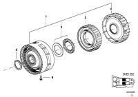 24221421721-SUSP STRUT BRG FRT L/R E66/7SR