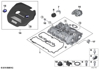 11128605601-VALVE COVER GASKET BMW B38/F30,F32,MINI F55,F56