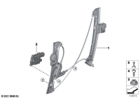 51339466297-WINDOW LIFTERW/OMOTOR FRTLH X5