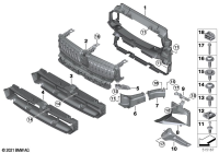 51118497282-AIR DUCT,RADIATOR FRT-F30