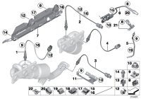 11787561409-LAMBDA SENSOR 5T/500MM-5(F10)M