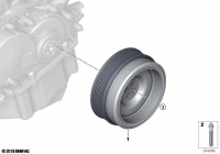 11237634196-BELT PULLEY,CRANKSHAFT-1(F20)
