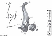 31227850161-WHEEL HUB WITH BRG/F20-23/F30