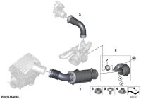 13717540689-Duct, air intake, lower