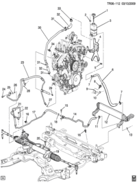 25879975-Tank, power steering liquid (incl. 1,2, 4)