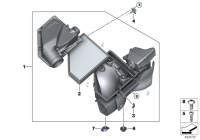 13718635102-ELEMENT, AIR CLEANER ATK412