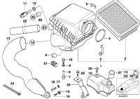 13711432823-Muffler, intake air