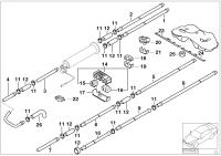 16121184172-Pipe, fuel feed, rear