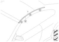 51137145189-Mldg roof paint lh