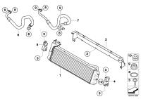 17222282499-OIL COOLER W/GASKET-C(W204)