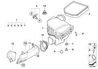 13717526711-Muffler, intake air