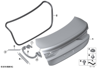 41009465133-Hinge-trunk lid rr lh