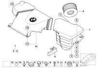 13717508710-Muffler, intake air