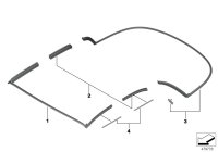 54347421661-Packing set-roof steering gear