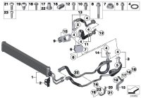 17217575243-TRANSMISSION OIL COOLER BMW G30, G12, B48