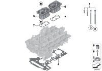 11127620697-Gasket, cylinder head asbestos