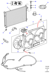 ABU490510-Bracket assembly-radiator upper mounting