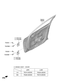76004L6000-PANEL ASSY-FR DR RH