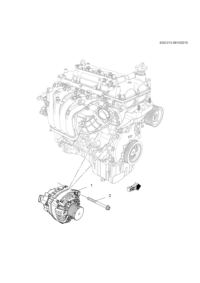 26257012-Alternator, (label 26257012)