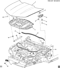 23299658-HOOD,(INCLS 19,22)(W/O HOOD SCOOP HOLE)