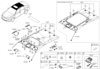 85201D6100BGA-SUNVISOR ASSY,LH
