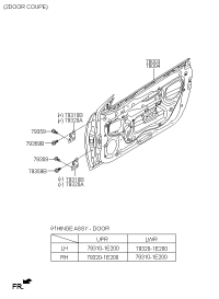 760041M210-PANEL ASSY-FR DR RH