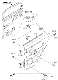 833011F011AGL-PANEL COMPL-REAR DOOR TRIM,LH
