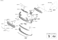 86350Q2710-GRILLE ASSY-RADIATOR