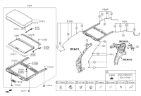 81600A7200ED-PANORAMA ROOF ASSY