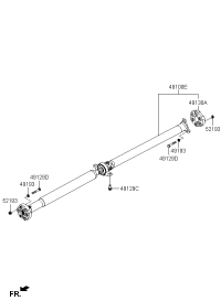 491003T000-SHAFT ASSY-PROPELLER