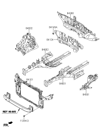 645024T500-PANEL ASSY-FNDR APRON RH