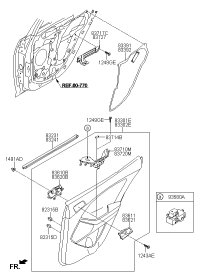 836102T000-HDL ASSY-RR DR I/S,L