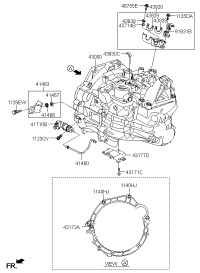 4317632370-BRACKET-ROLL SUPPORT,RR
