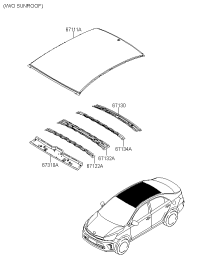 67111H7000-PANEL,ROOF