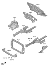 64900Q2550-RAIL ASSY-FR BUMPER