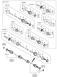 496932J000-BOOT SET,INBOARD