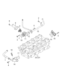 2550038400-THERMOSTAT ASSY