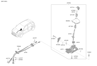 43711D9100-KNOB-GEARSHIFT LEVER