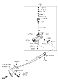 437943S100-CABLE ASSY-MTM LEVER