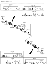 495953F260-BOOT SET-IN.JOINT