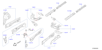 G51A43TSMA-Member, front floor side, rear rh