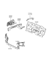 645023C100-PANEL ASSY-FNDR APRON RH