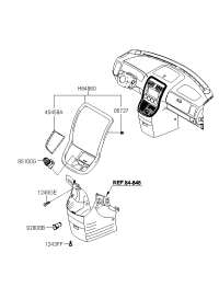 0K53A66250-CIGAR LIGHTER ASSY
