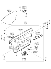 935703D111ME-SWITCH ASSY-P/WDO MAIN