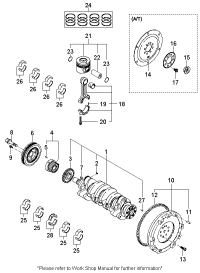 2306027900-BEARING PAIR SET-C/ROD