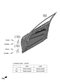 76003J5000-PANEL ASSY-FR DR LH