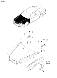 663113C000-PANEL-FENDER LH