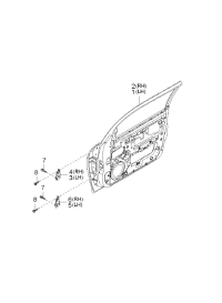 760043C000-PANEL ASSY-FRONT DOOR,RH