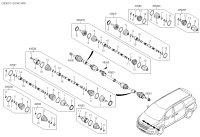 49536A9200-BOOT KIT-FR AXLE WHEEL SIDE