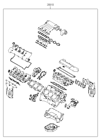 KS66310270-GASKET KIT-ENGINE OVERHAUL